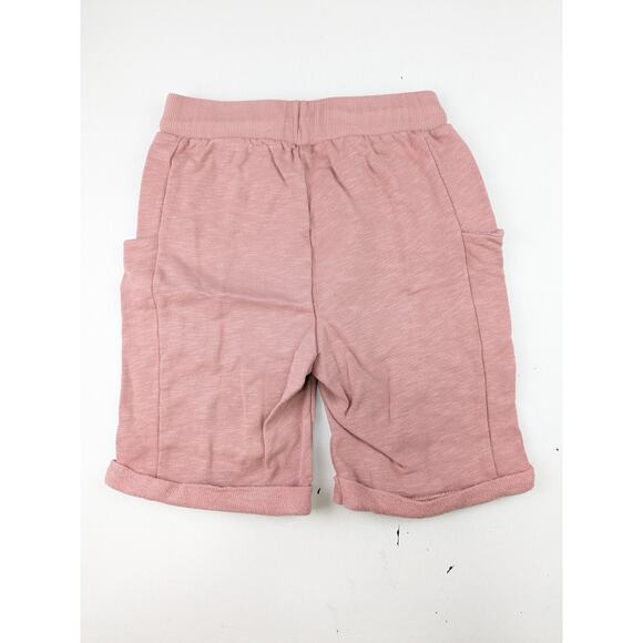 Zara Pink French Terry Bermuda Shorts Girls 10 - Picture 3 of 3